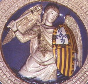 Fortitude, roundal from the Tomb of the Cardinal of Portugal