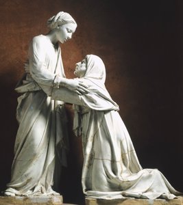 Visitation by Luca Della Robbia