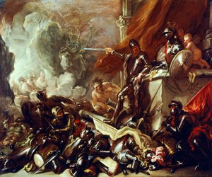 Allegory of War, by Luca Giordano by Luca Giordano