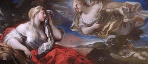 Hagar and Ishmael in the Desert by Luca Giordano