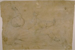 Reclining Child by Luca Giordano