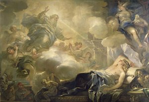 The Dream of Solomon, c.1693 by Luca Giordano