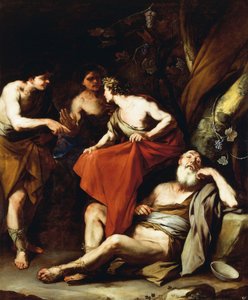 The Drunkenness of Noah by Luca Giordano