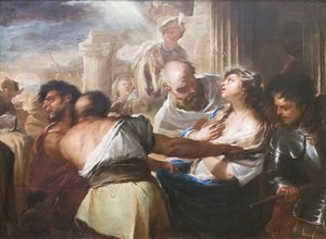The Martyrdom of St Lucy by Luca Giordano