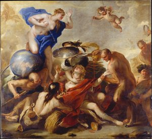 Youth Tempted by the Vices