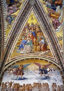 Martyrs, patriarchs, doctors of church and virgins by Luca Signorelli