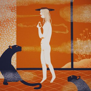 Mysterious Woman and Panthers