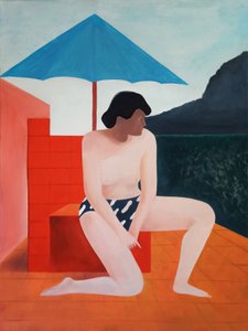 Summer Woman Ocean View