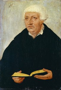 Portrait of Johannes Bugenhagen by Lucas Cranach