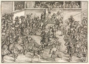 The Second Tournament with the Tapestry of Sampson and the Lion