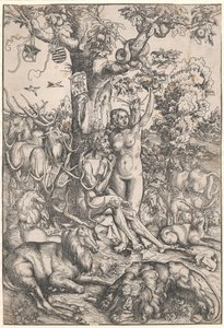 The Fall of Man by Lucas Cranach d.Æ.