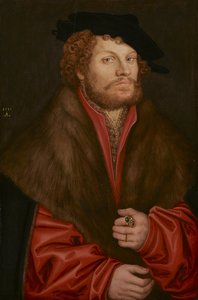 Portrait of Moritz Büchner by Lucas Cranach the Elder
