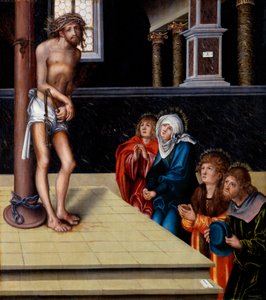 Christ as man of sorrows by Lucas Cranach the Elder