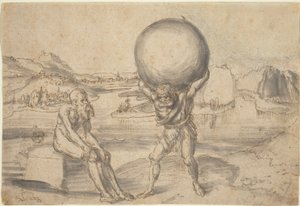 Hercules Relieving Atlas of the Globe