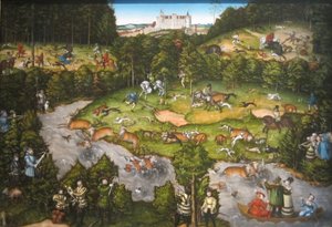 Hunting near Hartenfels Castle