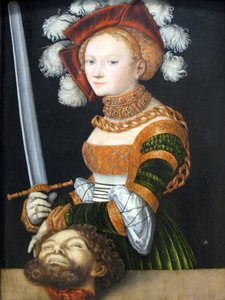 Judith with the Head of Holofernes by Lucas Cranach the Elder