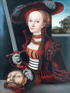 Judith with the Head of Holofernes by Lucas Cranach the Elder