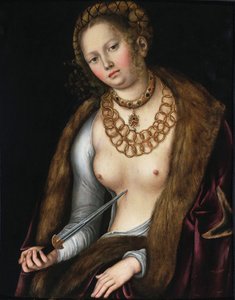 Lucretia by Lucas Cranach the Elder