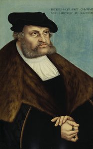 Portrait of Frederick III, Elector of Saxony by Lucas Cranach the Elder