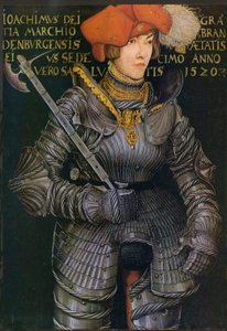 Portrait of Joachim II of Brandenburg as Prince Elector by Lucas Cranach the Elder