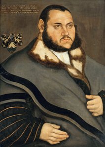 Portrait of Johannes Carion by Lucas Cranach the Elder