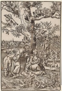 Rest on the Flight into Egypt by Lucas Cranach the Elder