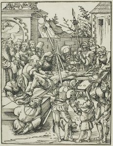 Saint Bartholomew, from The Martyrdom of the Apostles by Lucas Cranach the Elder