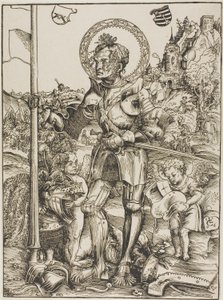 Saint George Standing by Lucas Cranach the Elder