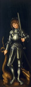 Saint George, ca 1514 by Lucas Cranach the Elder