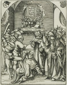 Saint Jude, from The Martyrdom of the Apostles by Lucas Cranach the Elder