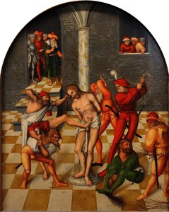 The Flagellation of Christ by Lucas Cranach the Elder