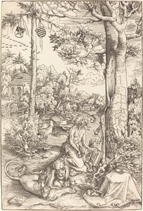 The Penitence of Saint Jerome by Lucas Cranach the Elder