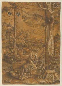 The Penitence of St. Jerome by Lucas Cranach the Elder