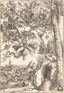 The Temptation of Saint Anthony by Lucas Cranach the Elder