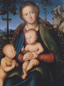 The Virgin and Child with the Infant St John