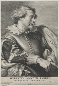 Portrait of Hubert van den Eyden by Lucas Emil Vorsterman