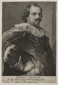 Portrait of Peter Stevens by Lucas Emil Vorsterman