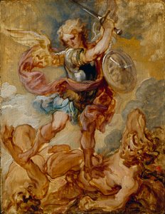 Saint Michael by Lucas Franchoys the Younger