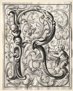 New ABC Booklet: R, 1627 by Lucas Kilian