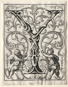 New ABC Booklet: Y, 1627 by Lucas Kilian