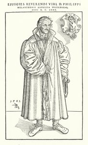 Philipp Melanchthon, German Protestant Reformer by Lucas The Younger (after) Cranach