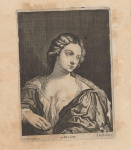 Portrait of a Young Woman (Violante) by Lucas Vorsterman (II)