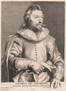 Jacobvs de Cachopin, Amator Artis Pictoriae Antuerpia by Lucas Vorsterman
