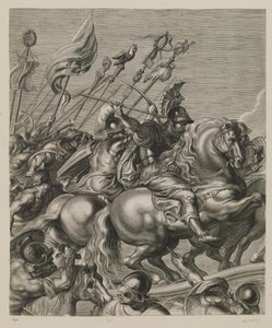 The Battle against the Amazons by Lucas Vorsterman