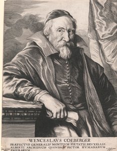 Wenceslaus Coeberger, Prefect General of the Mountains of Piety, Brussels by Lucas Vorsterman