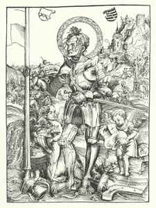 St George by Lucas the Elder (after) Cranach