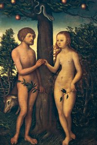 Adam and Eve by Lucas the Elder Cranach