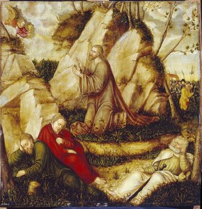 The Agony in the Garden by Lucas the Elder Cranach