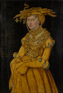 Portrait of Catherine of Mecklenburg, Duchess Consort of Saxony (1487-1561)
