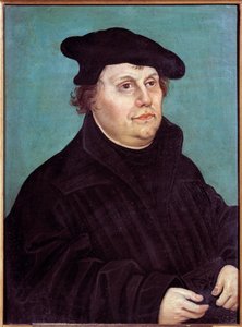 Portrait of Martin Luther by Lucas the Elder Cranach